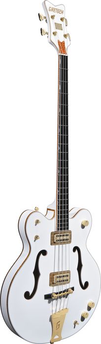 Gretsch Guitars G6136LSB White Falcon Bass Guitar