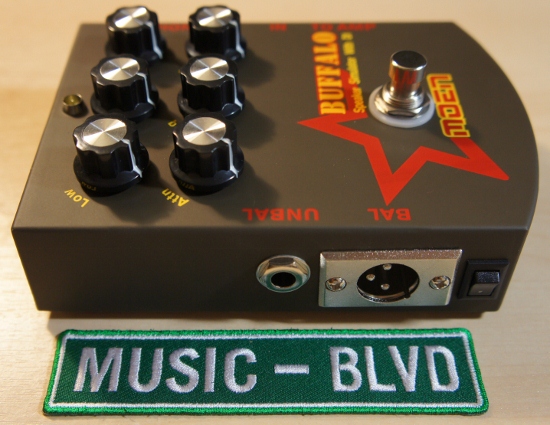 MOEN Buffalo Parametric EQ and Amp Simulator DI Box