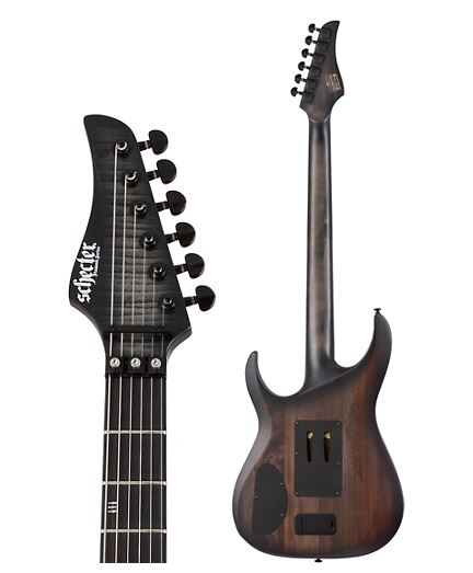 Schecter Guitar Research Banshee GT FR 6-String Electric Guitar Charcoal Burst