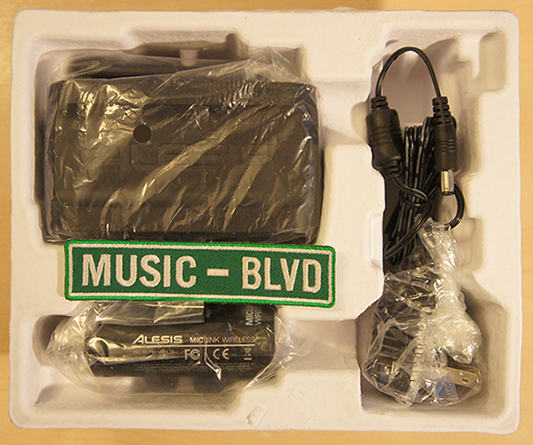 Alesis MicLink Wireless Digital Wireless Microphone Adapter