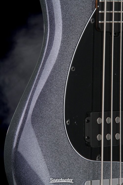 Ernie Ball Music Man StingRay 5 Single Humbucker - Starry Night, Natural Headstock