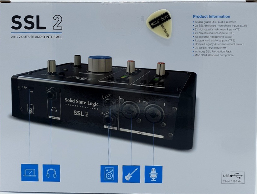 Solid State Logic SSL 2 USB Audio Interface