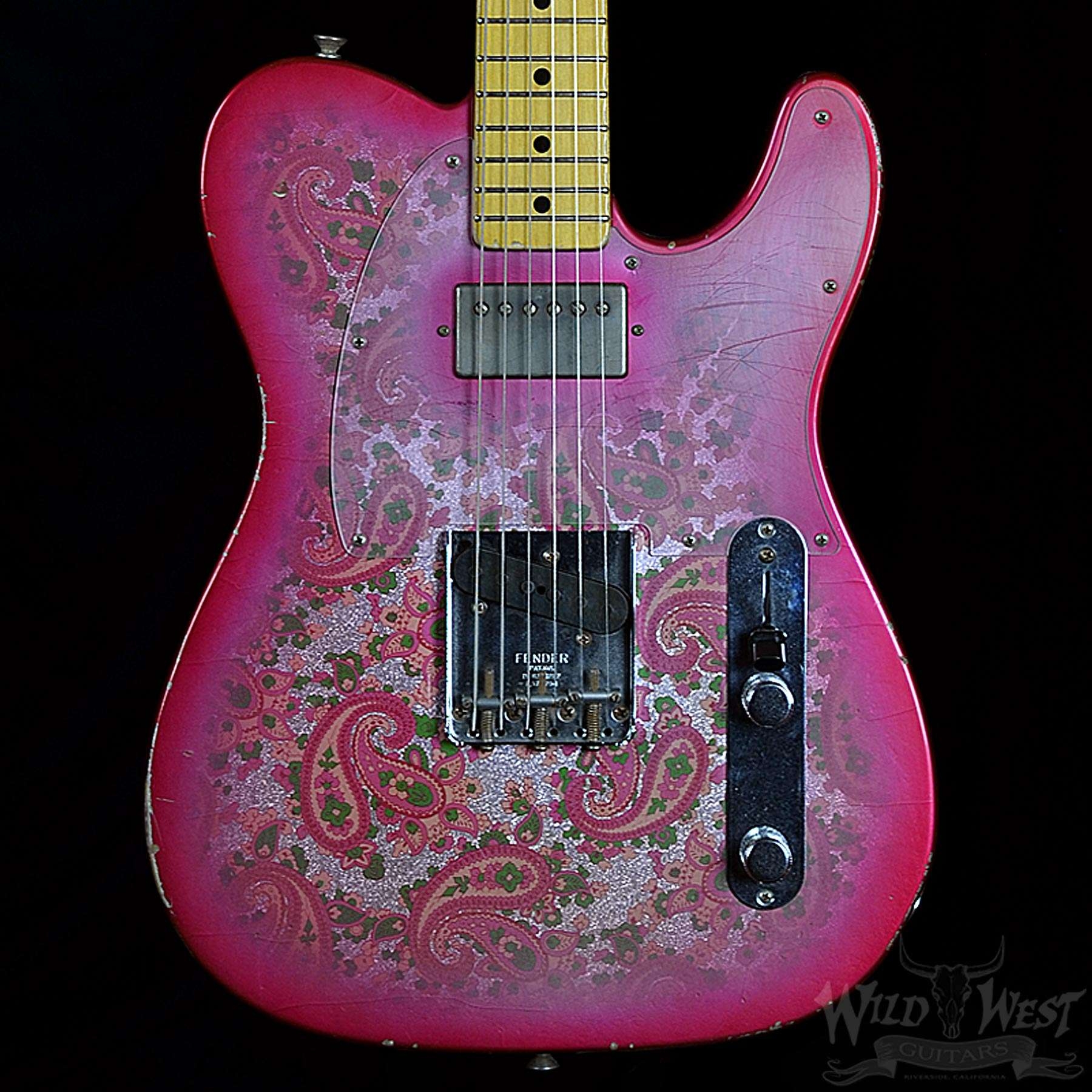 Fender Custom Shop Masterbuilt Relic 1968 Pink Paisley Telecaster by Jason Smith