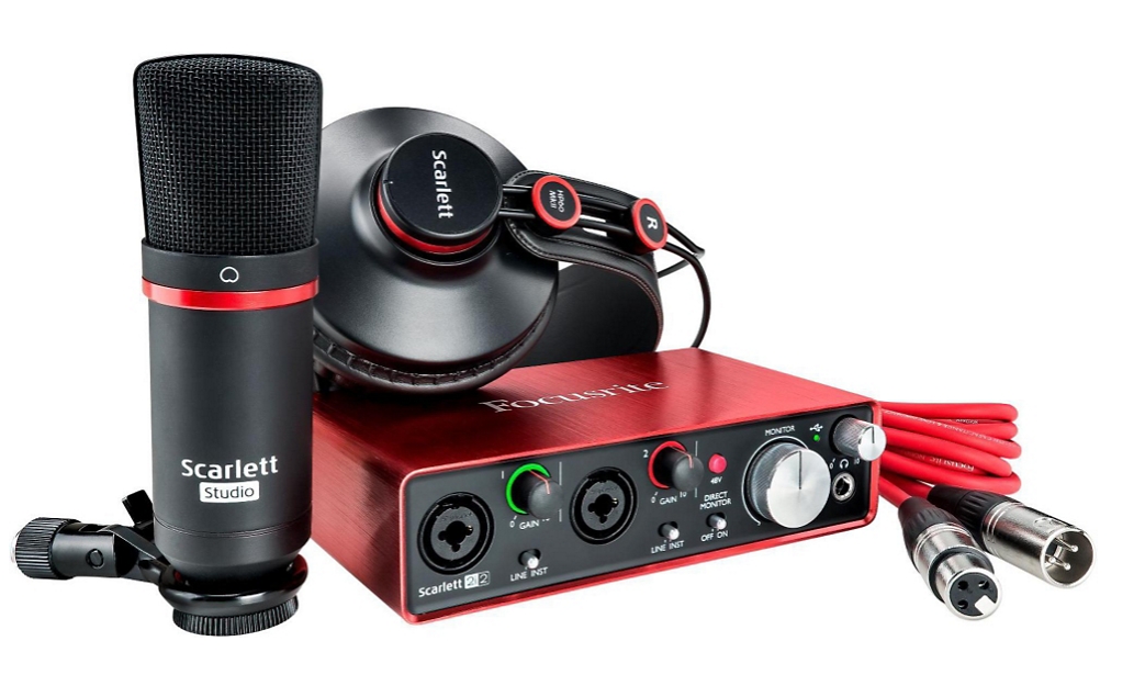 Focusrite Scarlett 2i2 Studio Pack (2nd Gen)