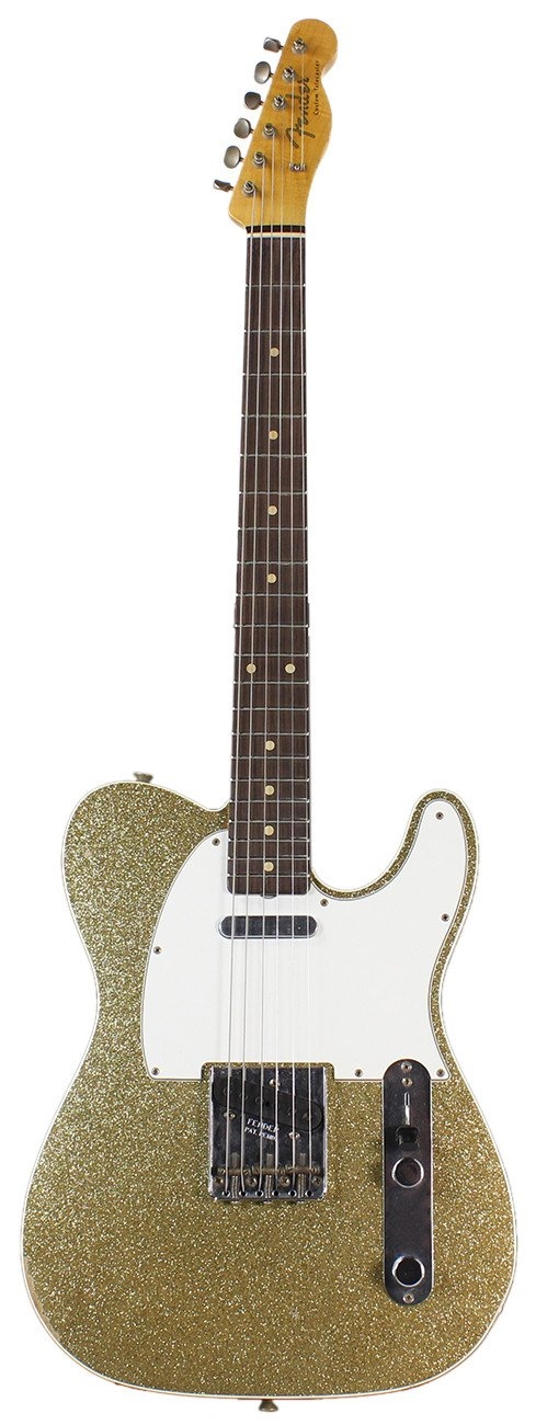 Fender Custom Shop 1960 Relic Tele Custom - Gold Sparkle - NAMM