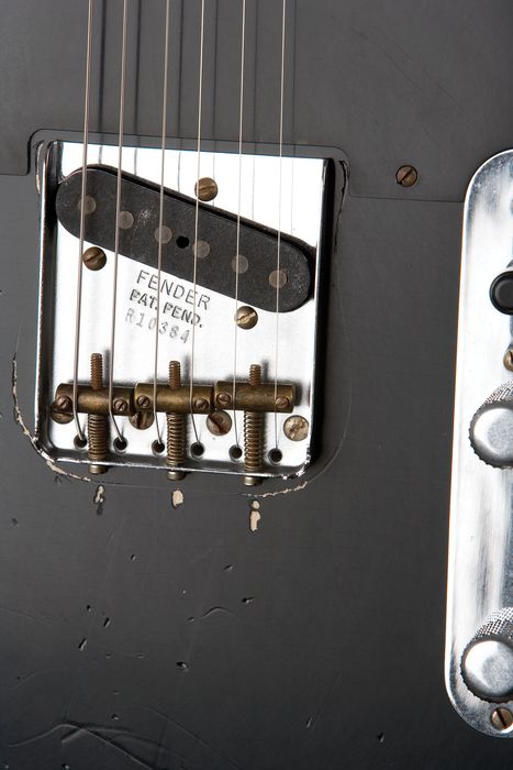 Fender Custom Shop Dennis Gaulszka Masterbuilt 1951 Nocaster Light Relic Electric Guitar Faded Black