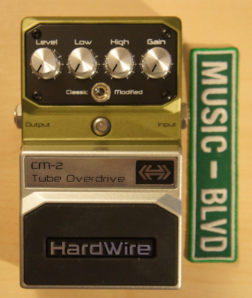 DigiTech Hardwire Series CM-2 Overdrive Guitar Effects Pedal