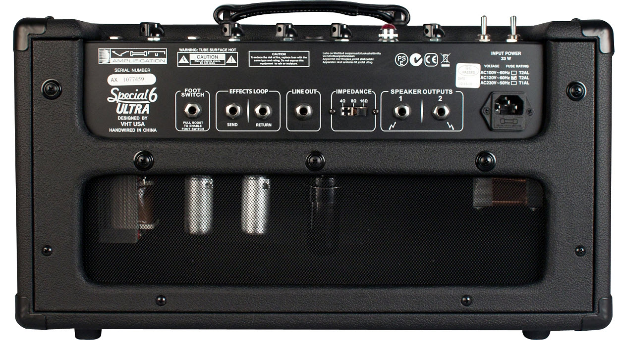 VHT Special 6 Ultra 6W Hand-Wired Tube Guitar Amp Head