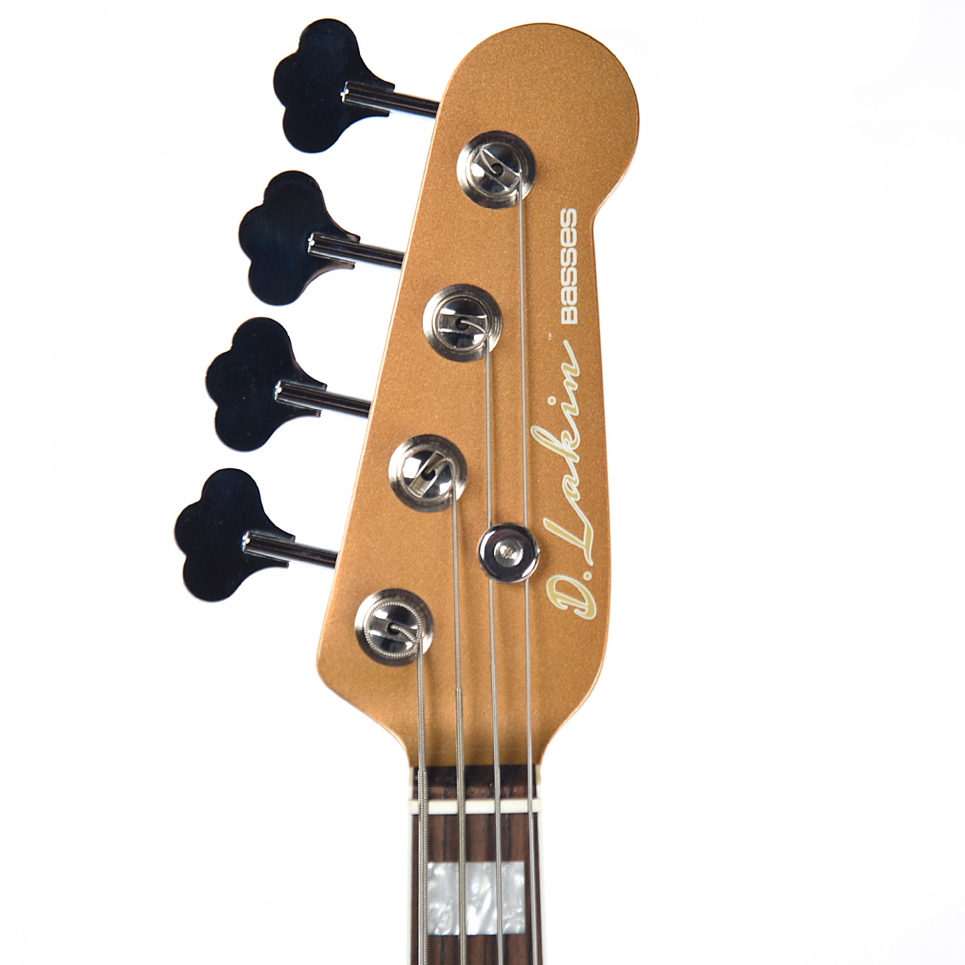 D. Lakin Joe Osborn Custom 4-String Bass Firemist Gold