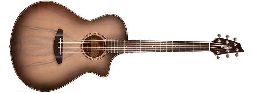 Breedlove PURSUIT EXOTIC CONCERT GHOST CE Myrtlewood Myrtlewood Limited Edition
