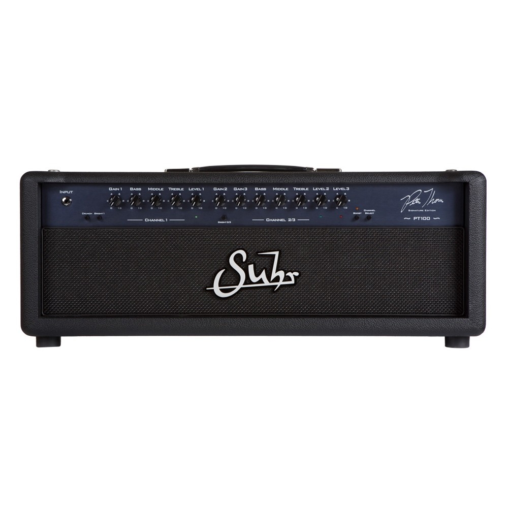 Suhr PT-100 Signature Edition Amplifier Head - Midnight Anodized Aluminium Faceplate