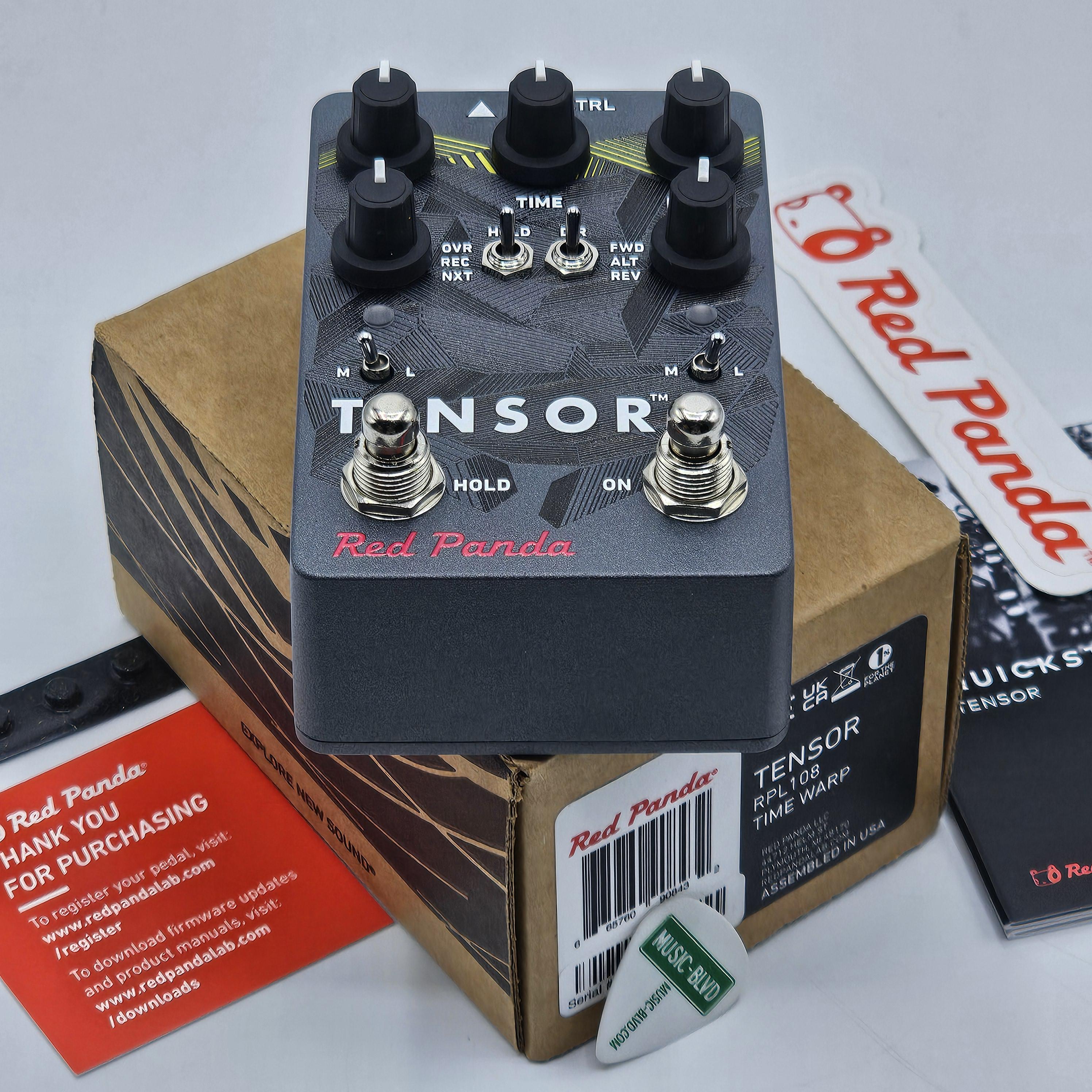 Red Panda Tensor Time Warp Pedal