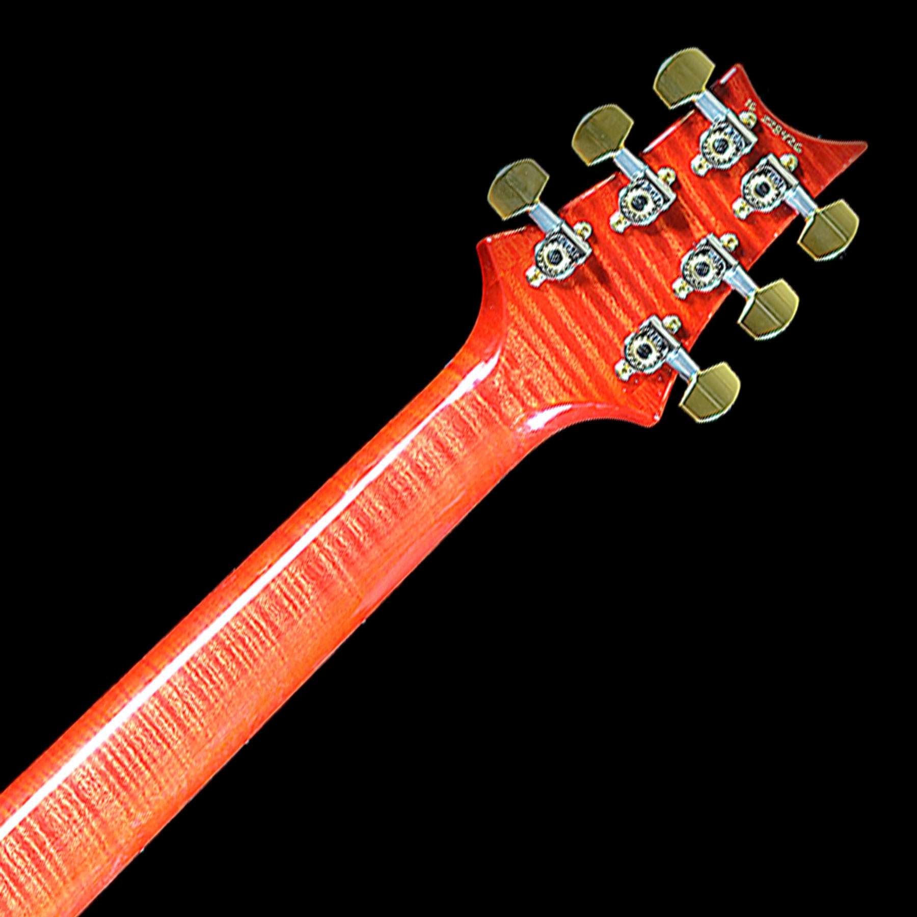 PRS Wood Library Custom 24 Blood Orange w/ Gaboon Ebony Fretboard