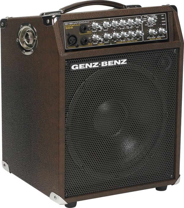 Genz Benz Shenandoah Compak 300 SHEN-CPK-10T 300W 1x10 Acoustic Guitar Combo Amp Brown