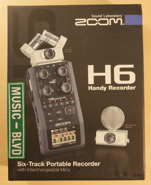 Zoom H6 All Black Handy Recorder