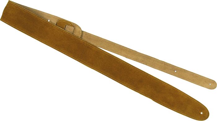 Perri's 2-1/2" Suede Leather Guitar Strap