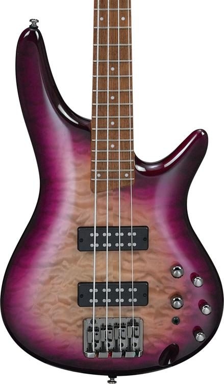 Ibanez SR400EQM - Purple Space Burst Gloss