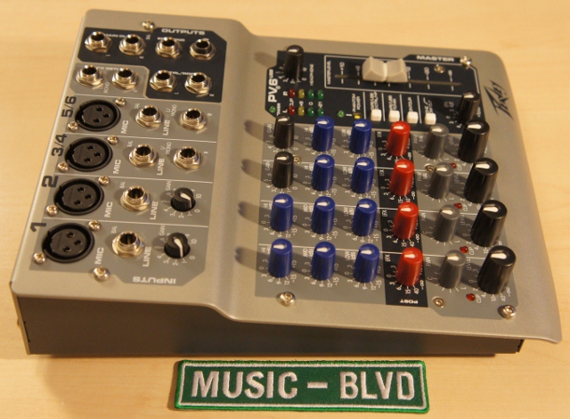 Peavey PV 6 USB Compact USB Mixer