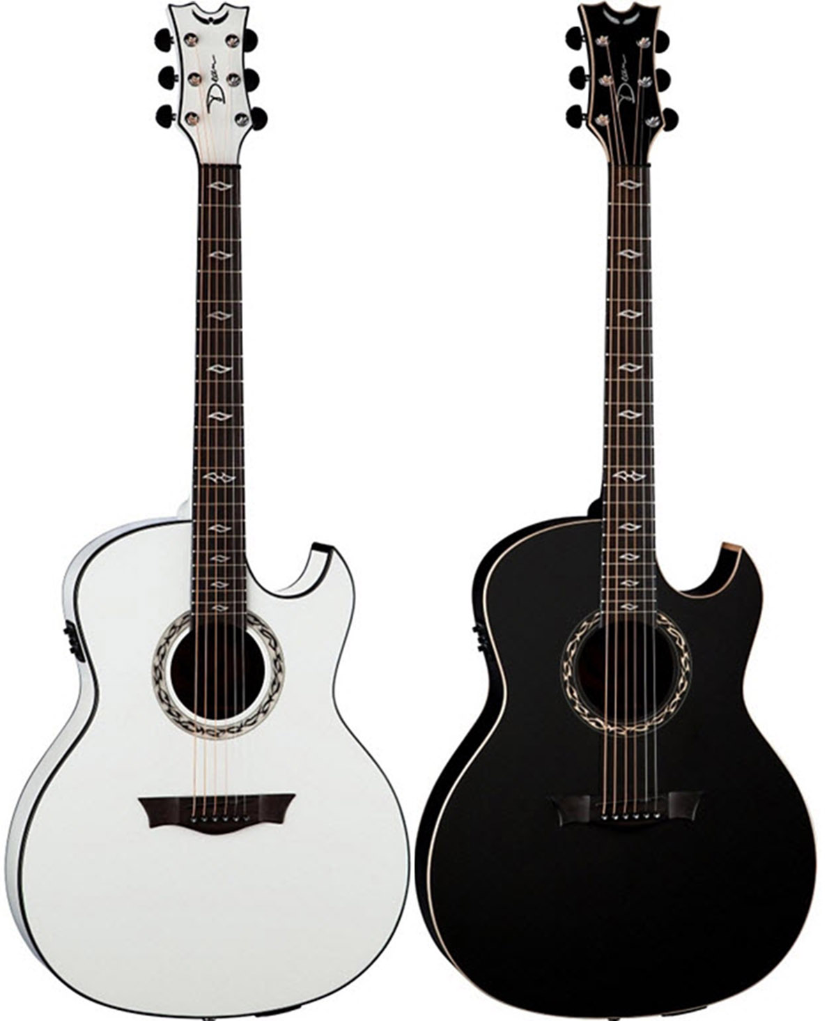 Dean Exhibition Ultra Classic Black Acoustic-Electric w/USB