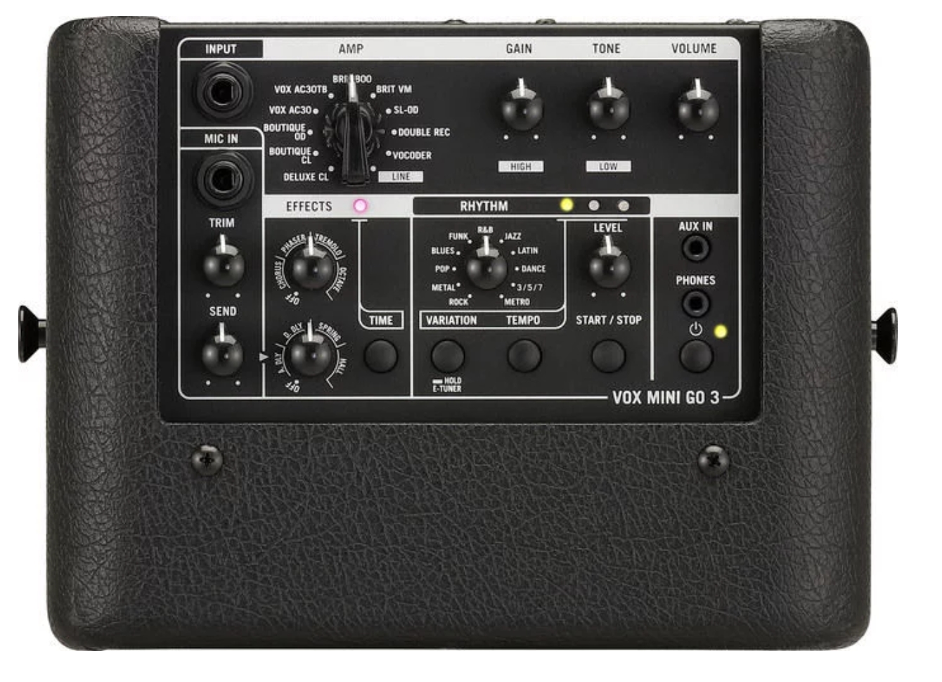 Vox Mini Go 3 - 3-watt Portable Modeling Amp