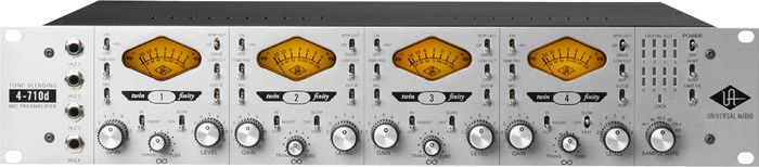 Universal Audio 4-710d 4-Channel Mic Preamp