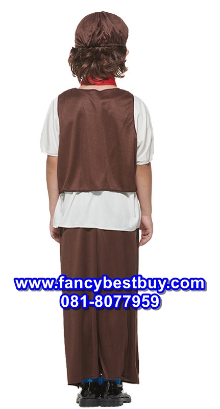 ชุดประจำชาติยุโรป ชุดVictorian Boy ชุดวิคตอเรียน ขนาด S110-120, M 120-135, L 135-145