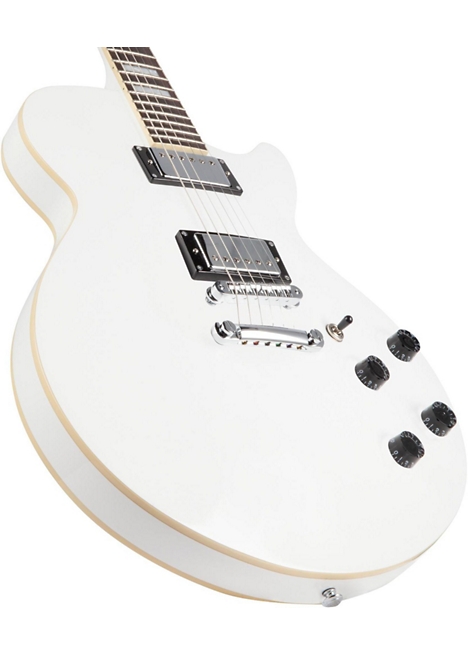 D Angelico Premier Series SS with Stop Tail Piece Non-F Hole Hollowbody Electric Guitar