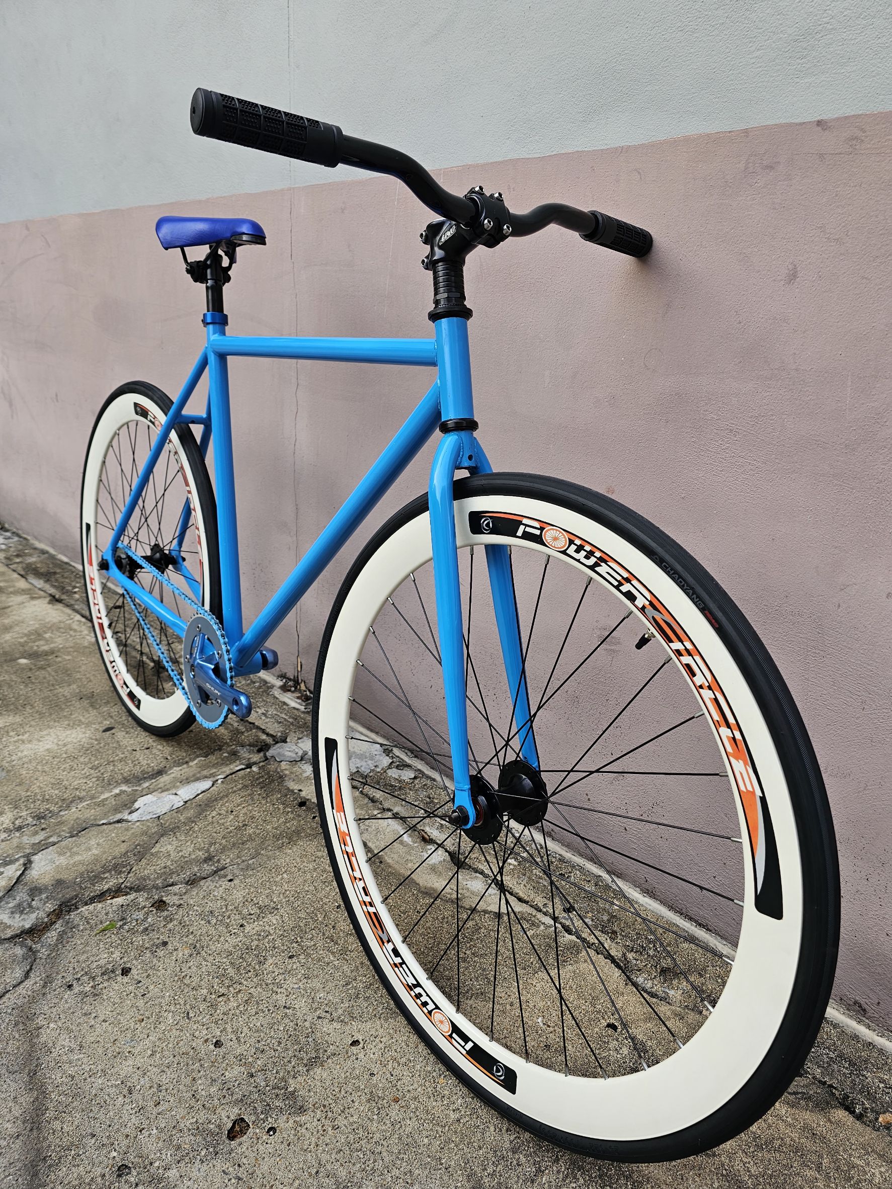 รถจักรยานฟิกเกียร์ เฟรมเหล็ก