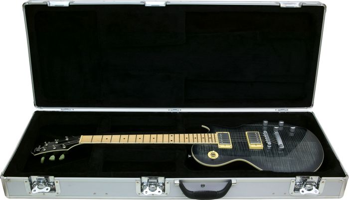 Musicians Gear Electric Guitar Metal Flight Case