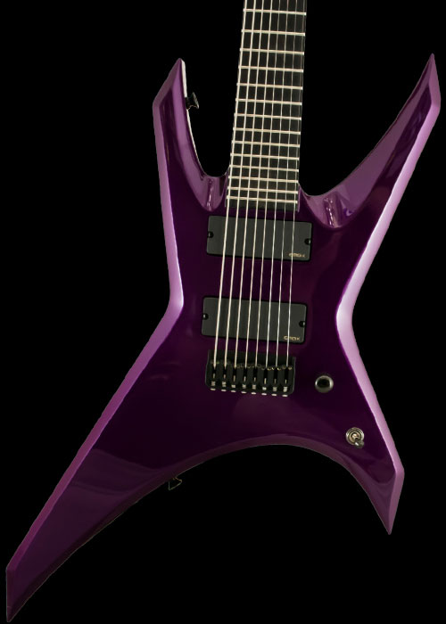 Jackson Custom Shop Pablo Extreme Warrior 8 Electric Guitar - Pablo Purple