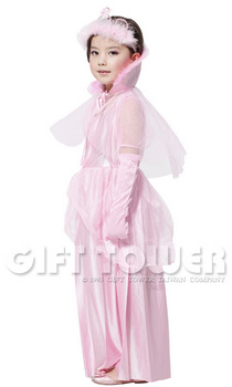 ชุดนางฟ้าสีชมพูสำหรับแฟนซีเด็ก Pink Fairy มี ขนาด XL