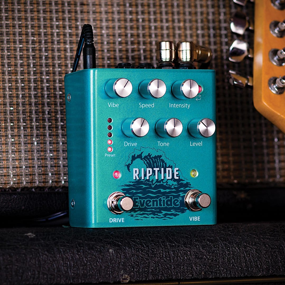Eventide Riptide Stereo Drive and Uni-Vibe Effects Pedal