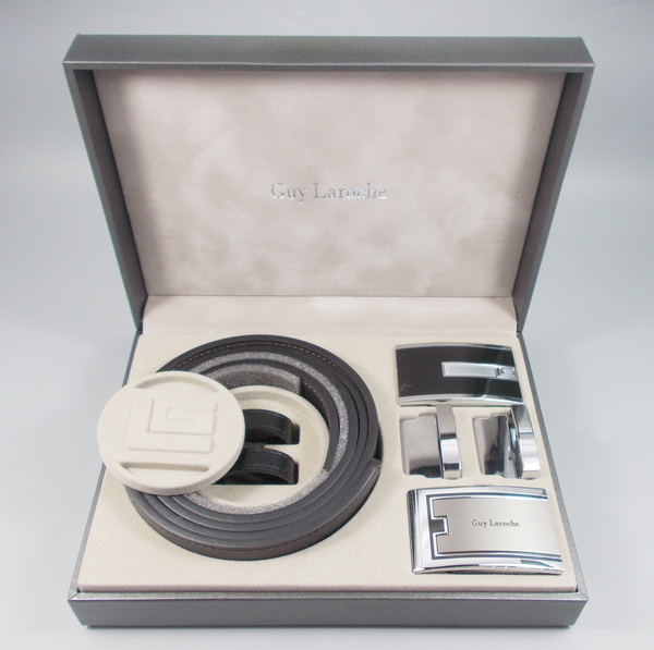 เซตเข็มขัด Guy Laroche ดำ น้ำตาล ใหม่ แท้