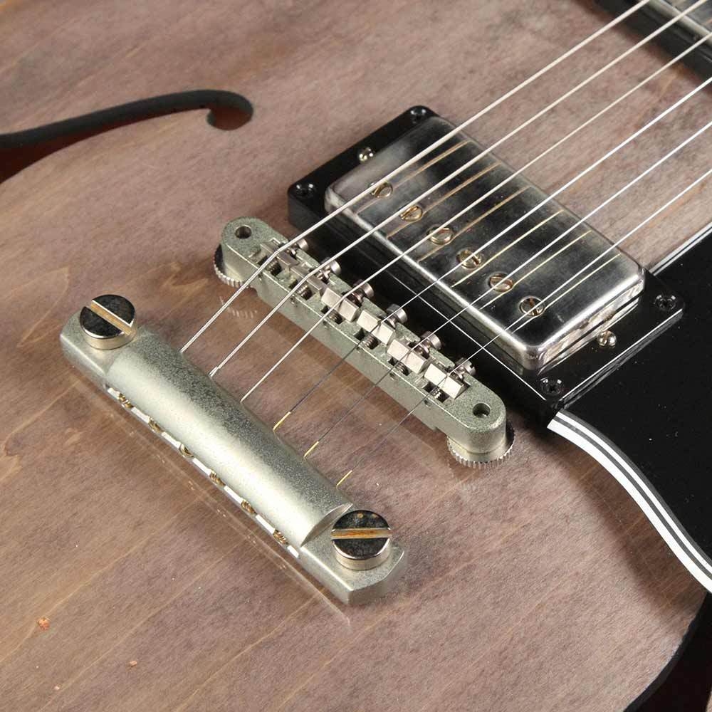 Gibson Memphis Limited Run Heavy-Aged ES-335 Block Electric Guitar - Driftwood