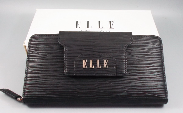 กระเป๋าสตางค์ ELLE ดำ ใหม่ แท้