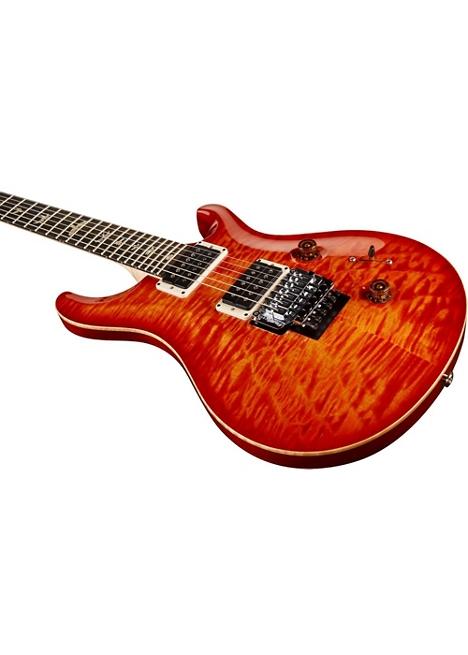 PRS Floyd Custom 24 Quilt 10 Top Electric Guitar with Indian Rosewood Fretboard