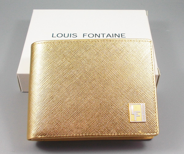 กระเป่าสตางค์ LOUIS FONTAINE ทอง-เบจ ใหม่ แท้
