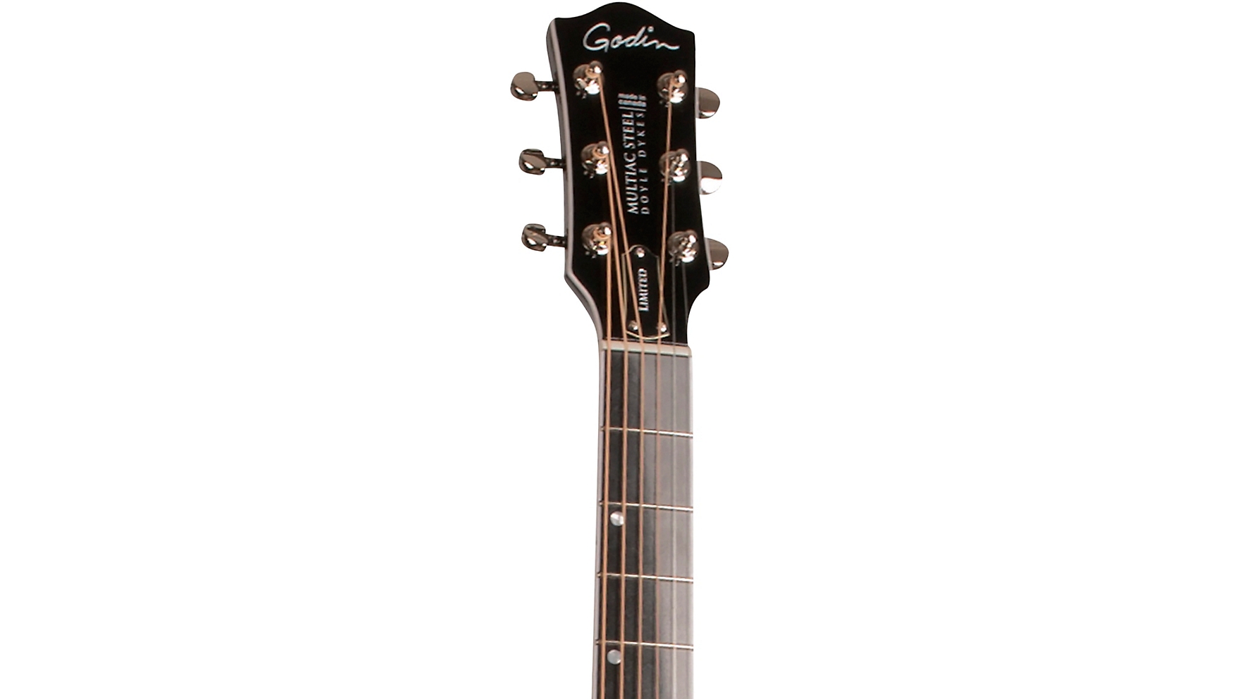 Godin Multiac Steel Doyle Dykes Signature Edition HG Acoustic-Electric Guitar - Black