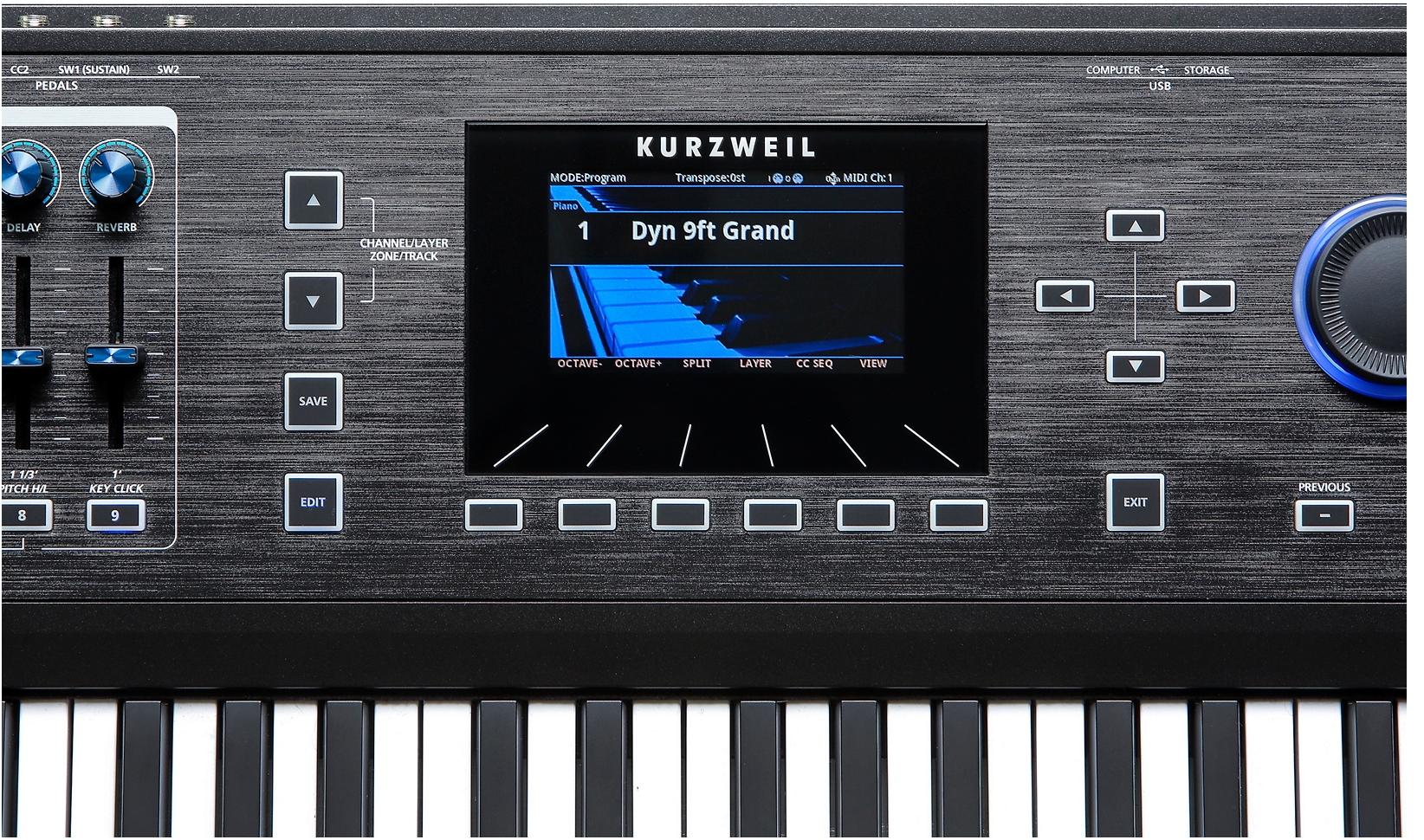 Kurzweil PC4-7 76-Key Performance Controller