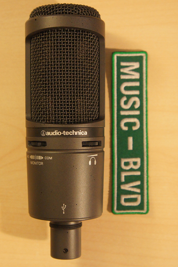 Audio-Technica AT2020USB+ Side-Address Cardioid Condenser USB Microphone