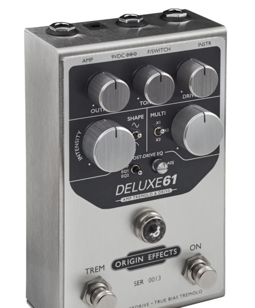 Origin Effects DELUXE61 Amp Tremolo & Drive Pedal