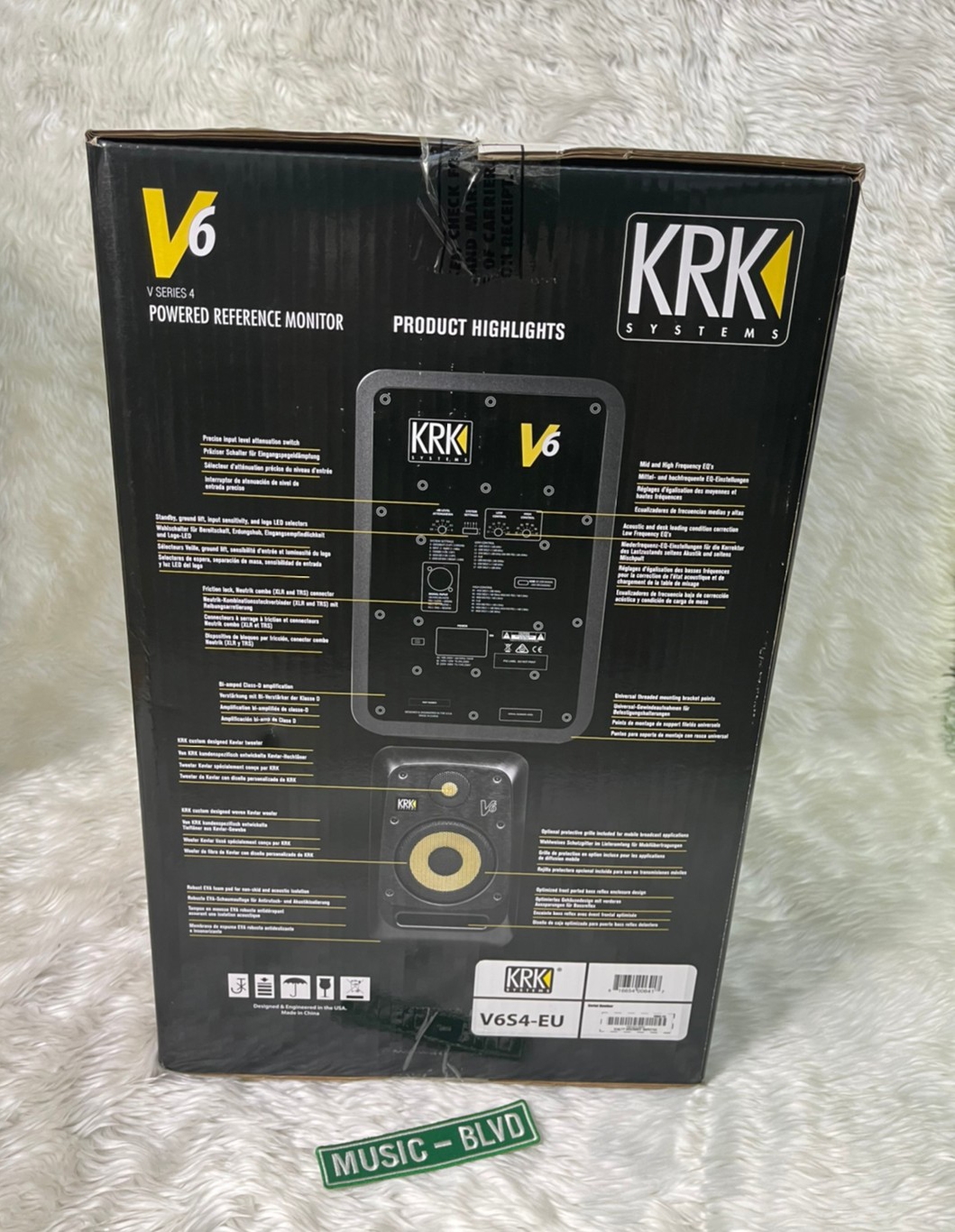 KRK V6 S4 6.5 inch Powered Studio Monitor
