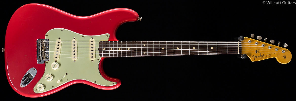 Fender Custom Shop Willcutt True 62 Stratocaster - Fiesta Red
