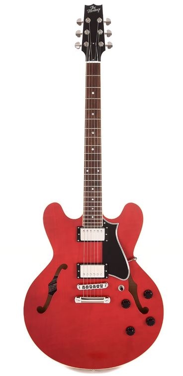Heritage H-535 Standard Semi-Hollow Translucent Cherry