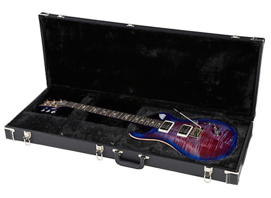 PRS Custom 24-08 with Pattern Thin Neck Electric Guitar Violet Blue Burst