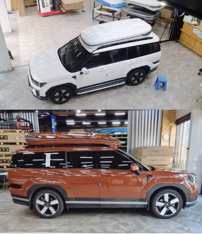 กล่องหลังคา Hyundai SANTA FE Hybrid ฮุนได ซานตา เฟ่