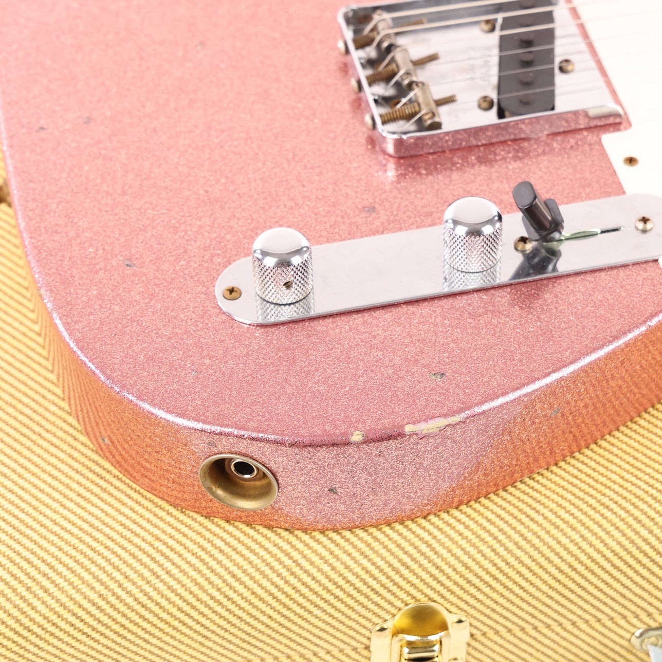 Fender Custom Shop Limited Edition 1955 Telecaster Relic Aged Champagne Sparkle