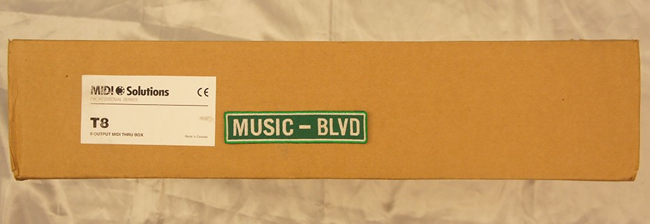 MIDI Solutions T8 8-Output Active MIDI Thru Box