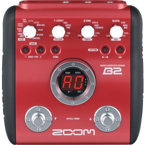 Zoom B2 Bass Multi-Effects Pedal