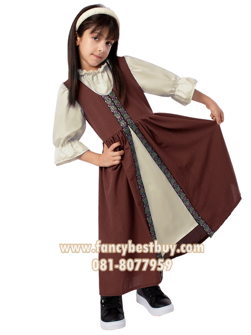 ชุดประจำชาติเบลเยี่ยม ชุดเบลเยี่ยม Belgium Costume Size M115-125, L 125-135